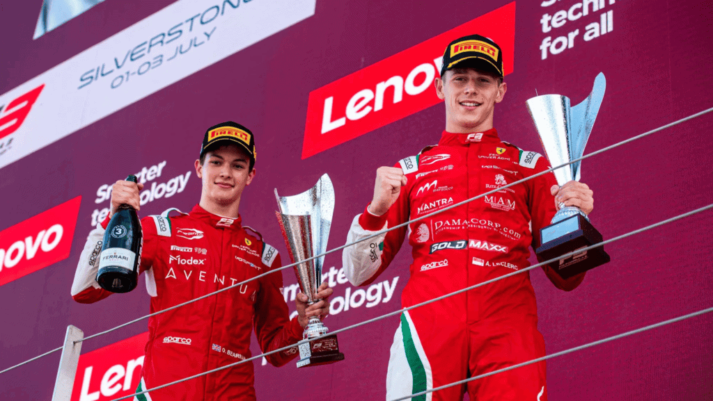 bearman leclerc ferrari