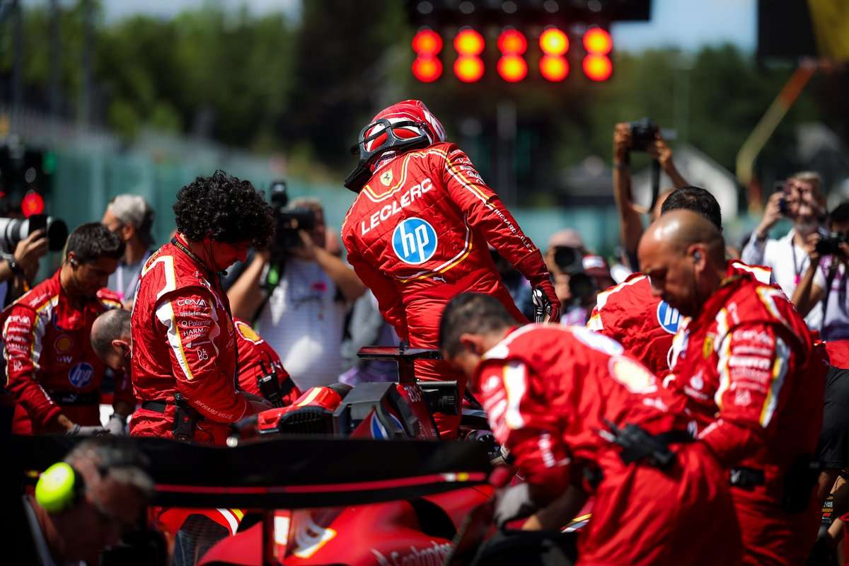 gp belgio leclerc ferrari