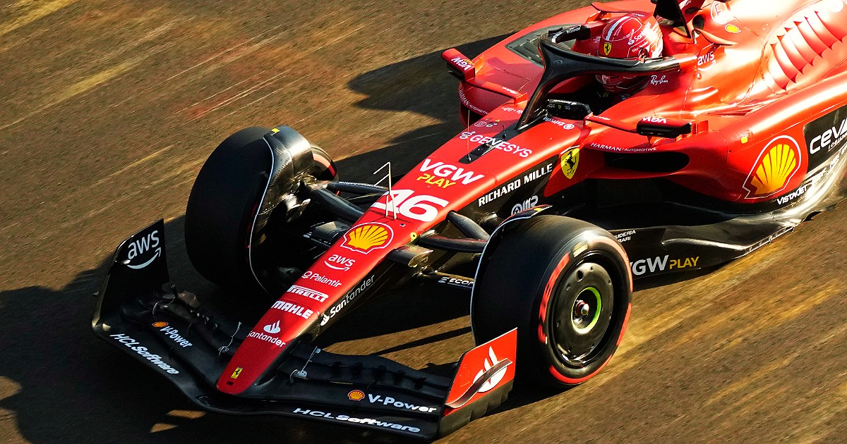 leclerc baku ferrari