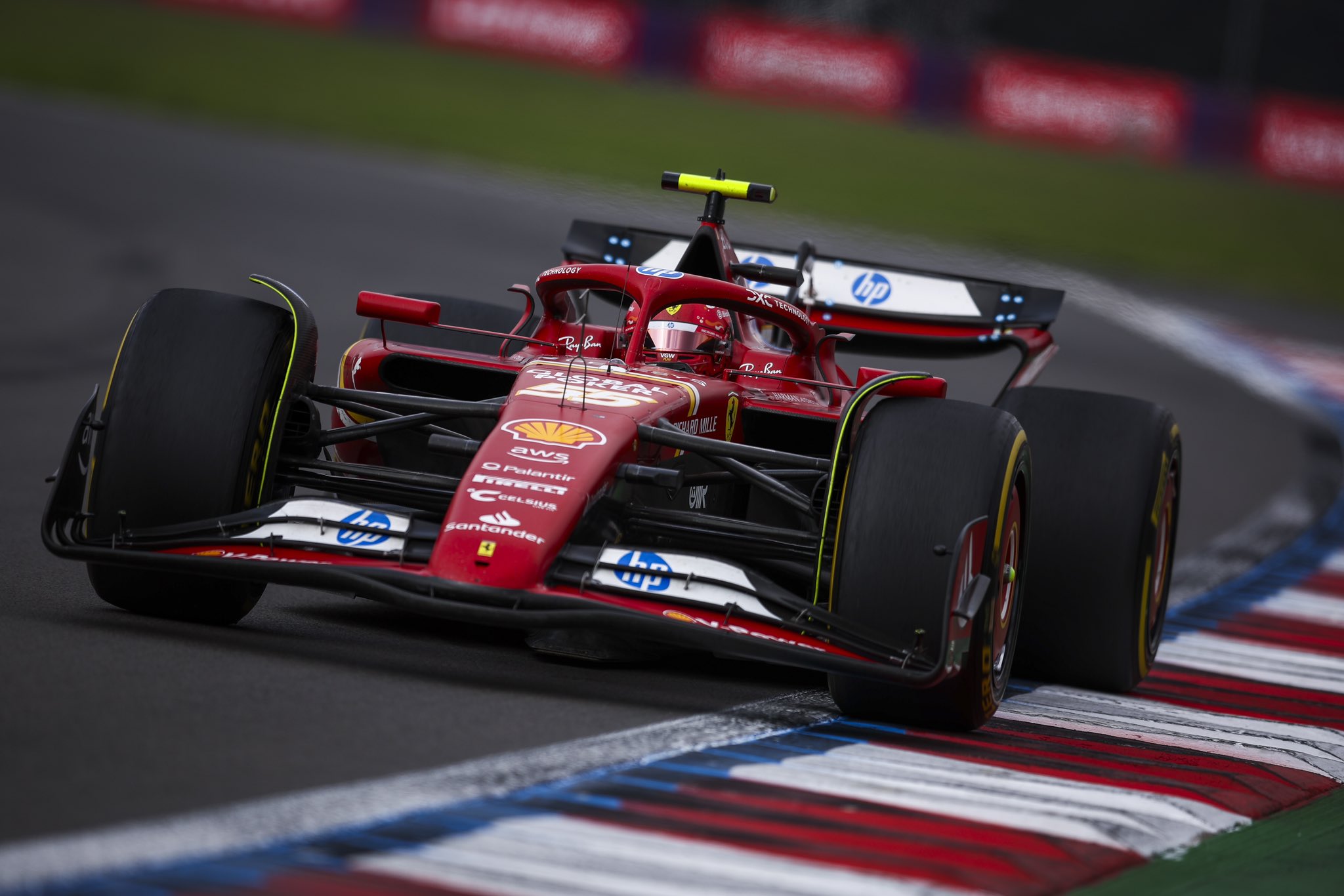sainz gp messico leclerc