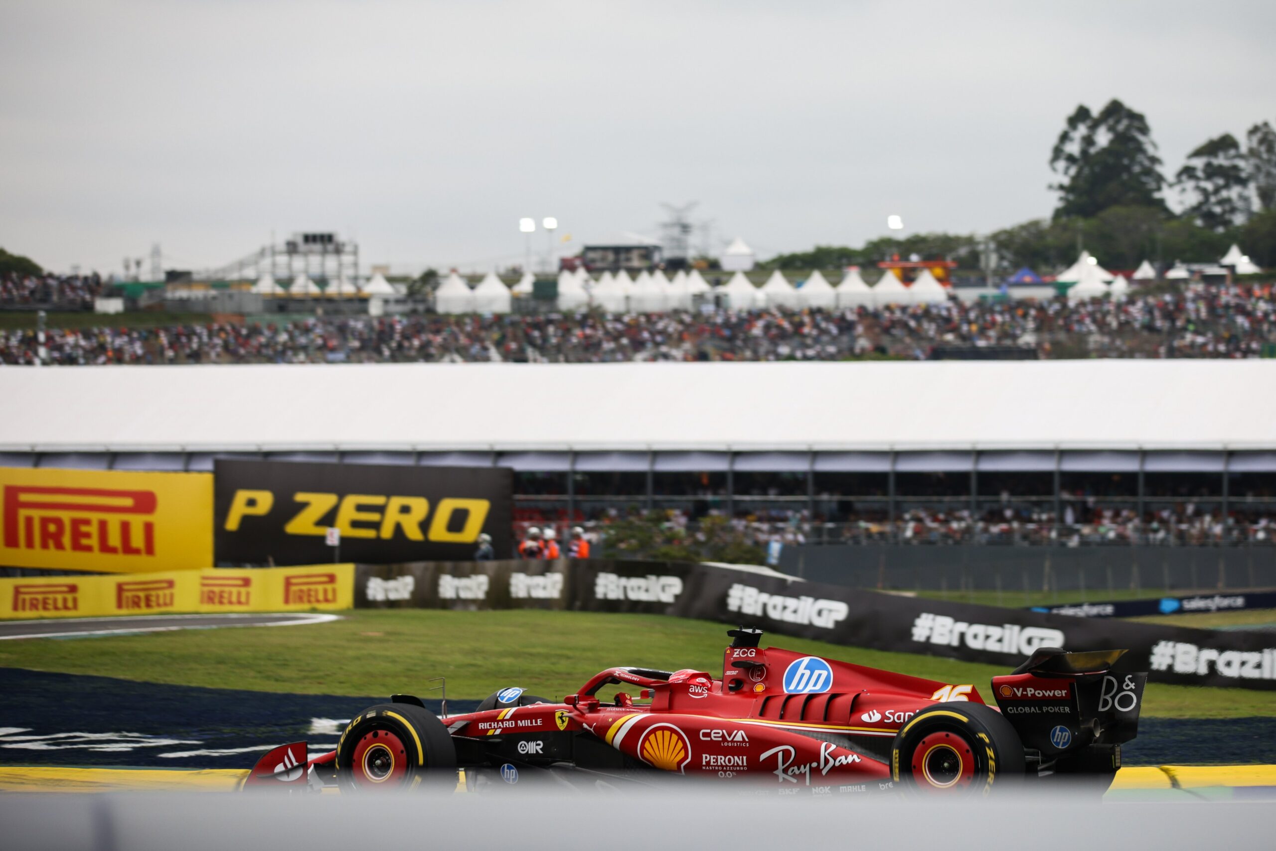 analisi ferrari gp brasile