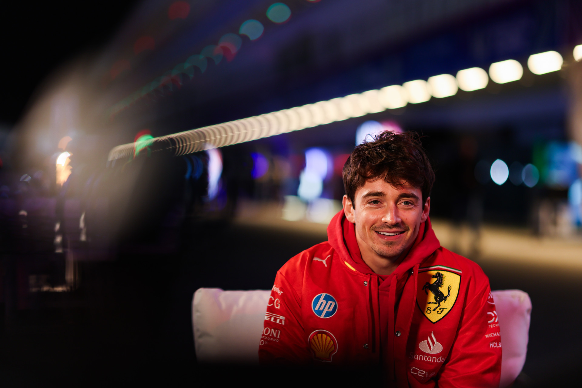 leclerc ferrari las vegas