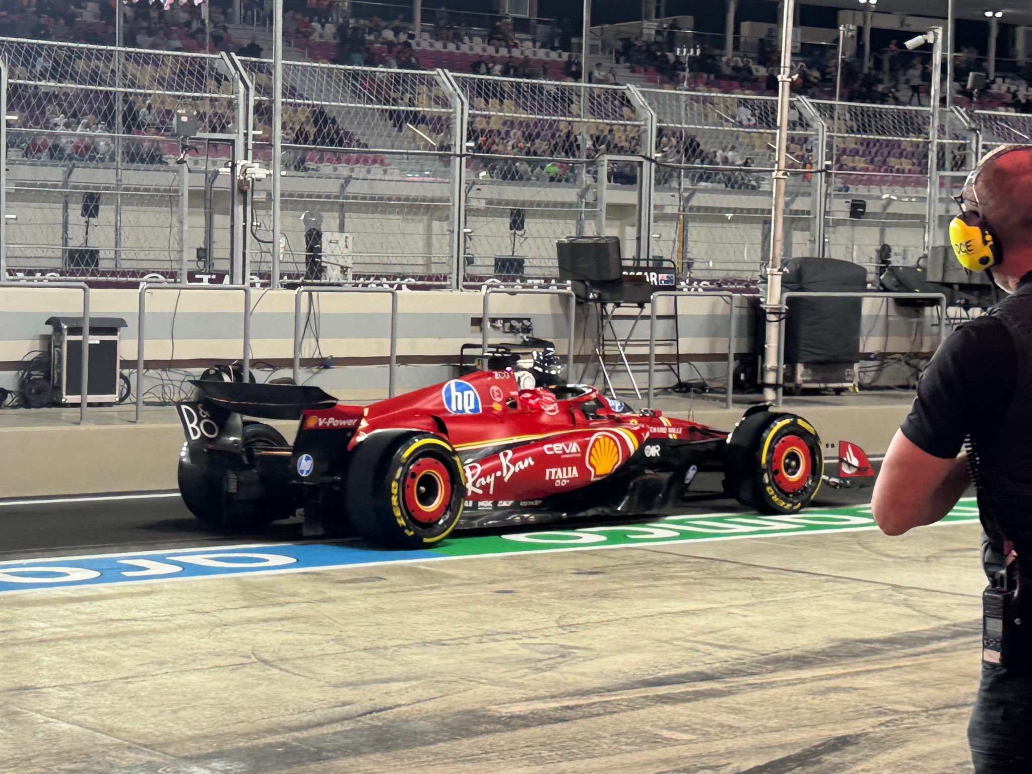 leclerc qualifiche sprint qatar