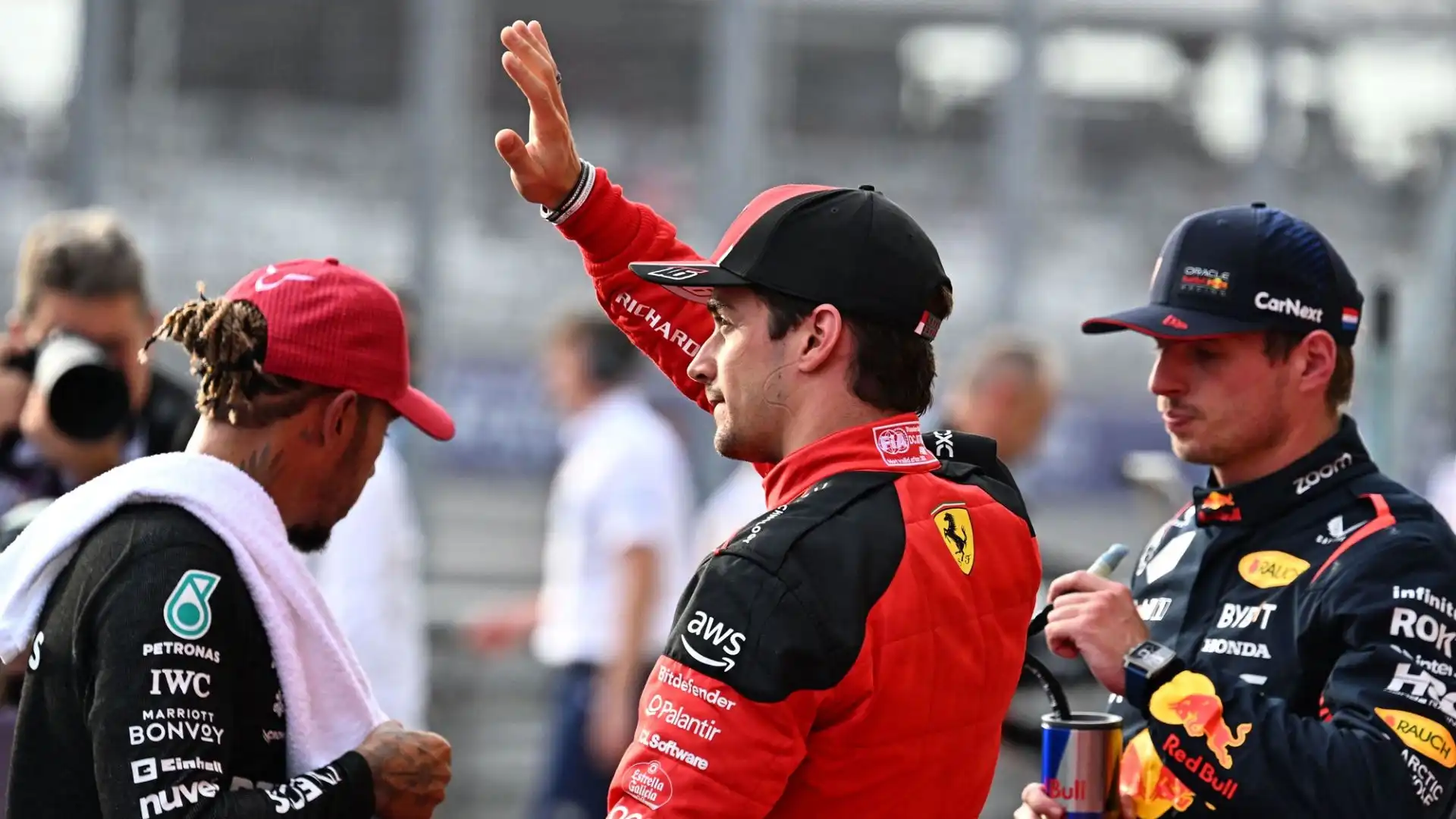 verstappen hamilton ferrari leclerc