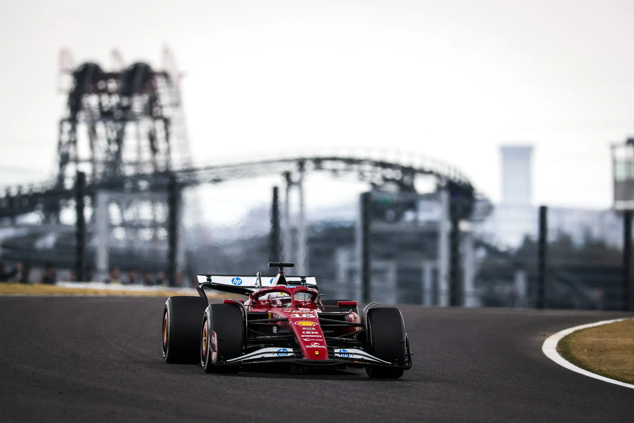 leclerc giappone ferrari sf-25