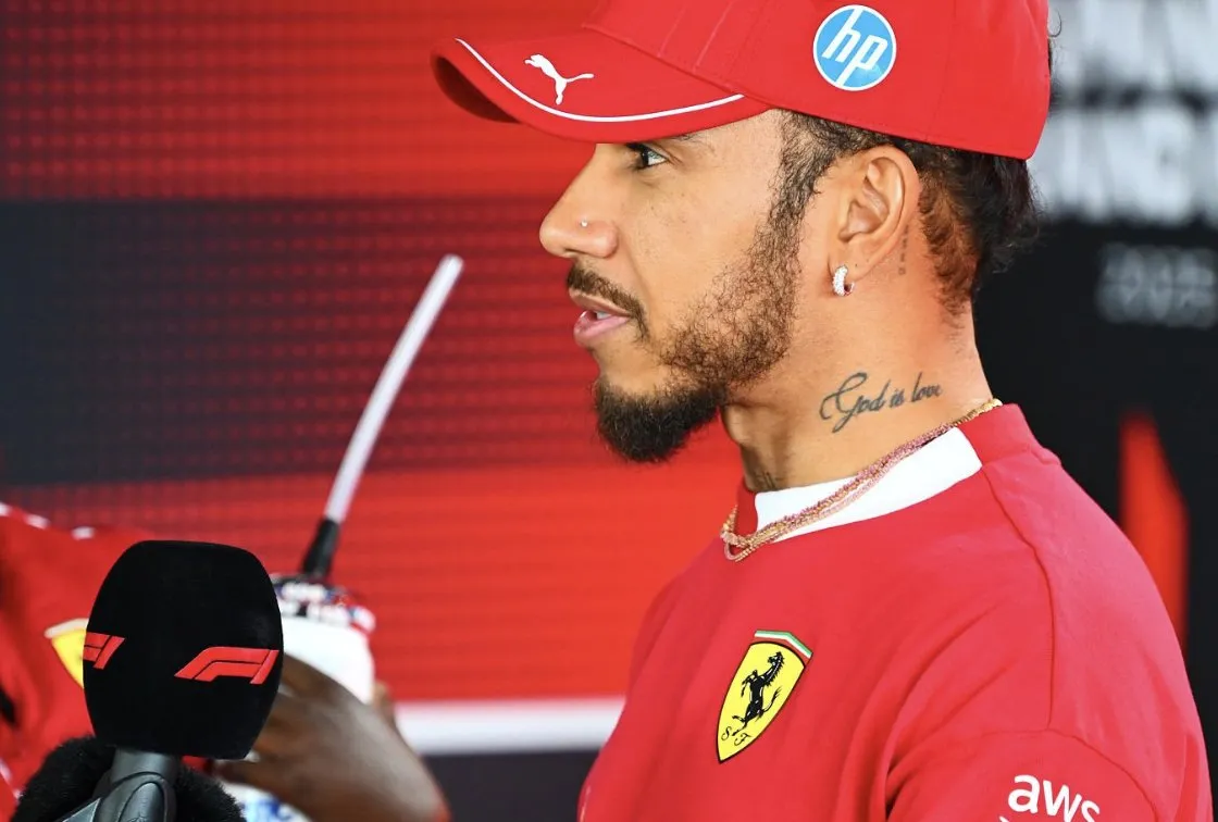 hamilton ferrari