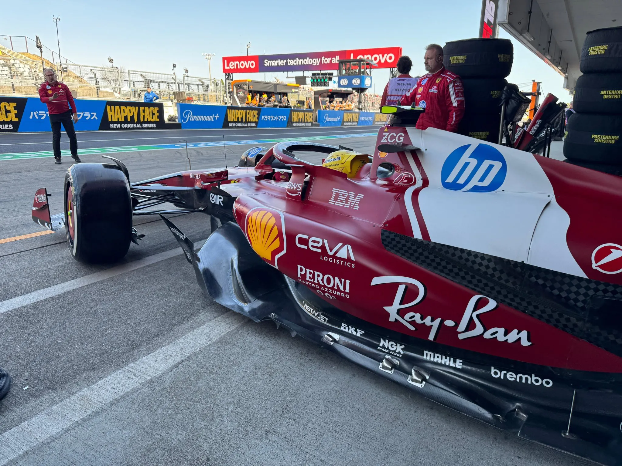 hamilton sf-25 giappone fp2