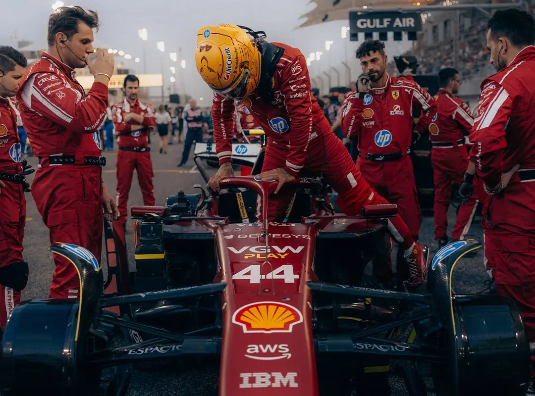 hamilton ferrari