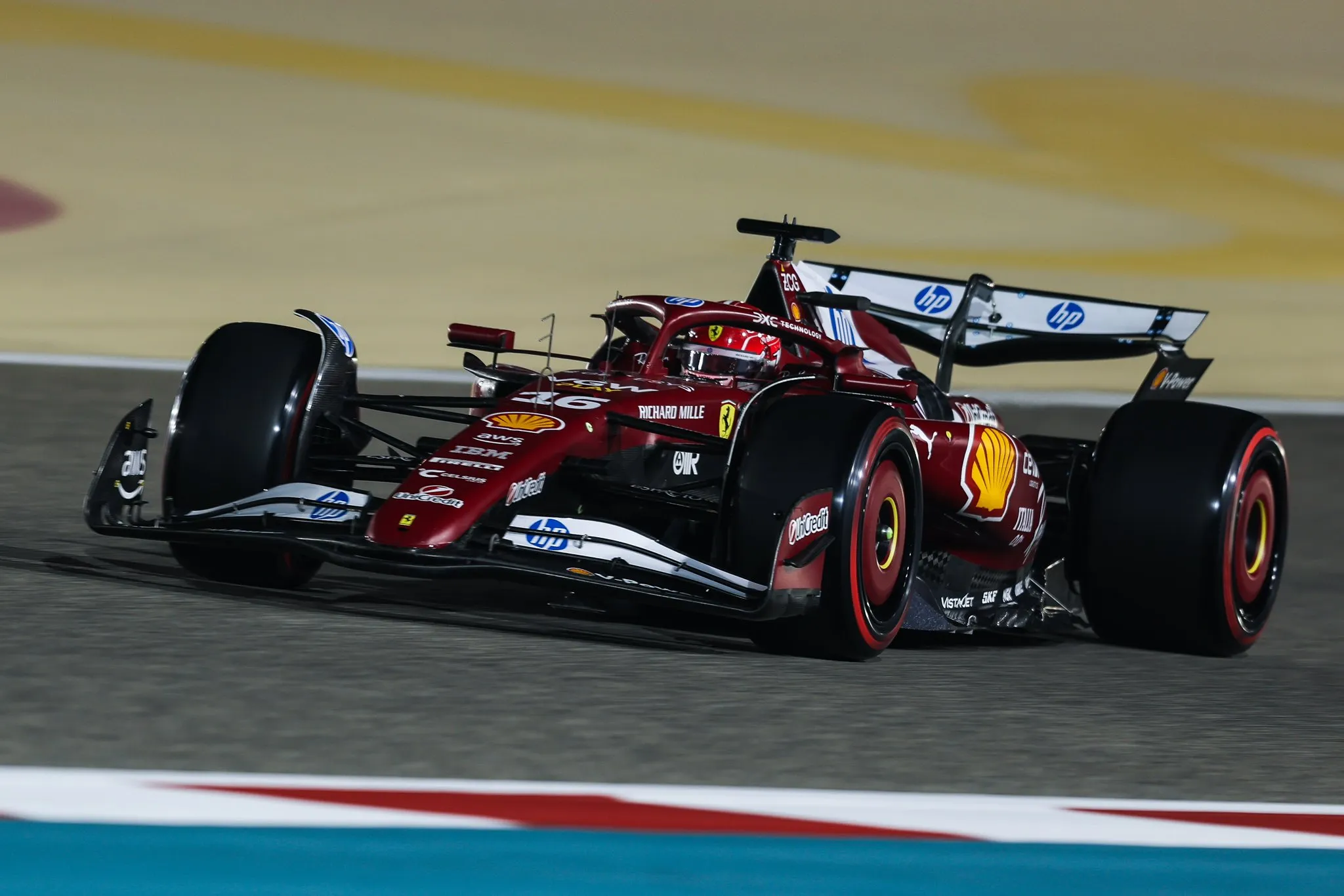 leclerc bahrain ferrari