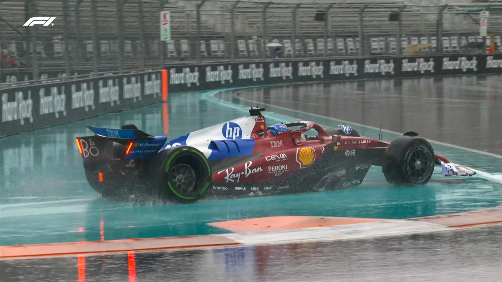 incidente leclerc sprint miami