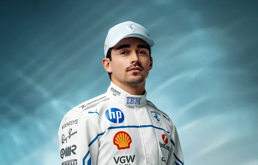 leclerc tuta speciale gp monaco