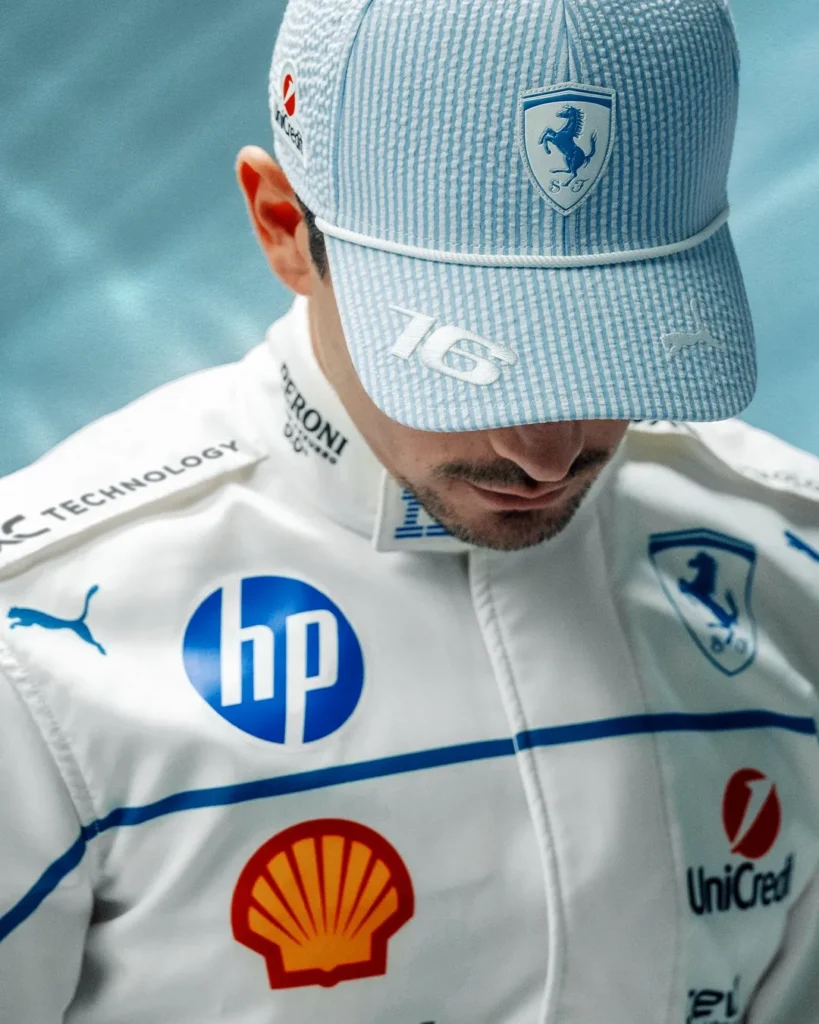 leclerc tuta speciale gp monaco