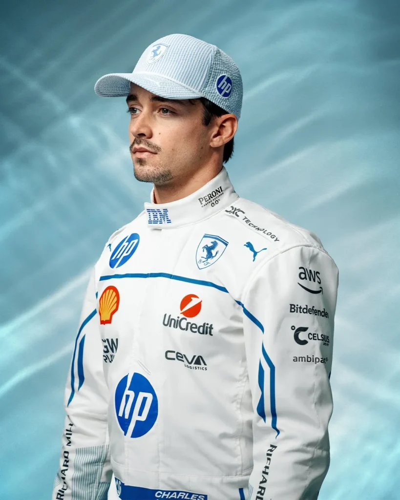 leclerc tuta speciale gp monaco