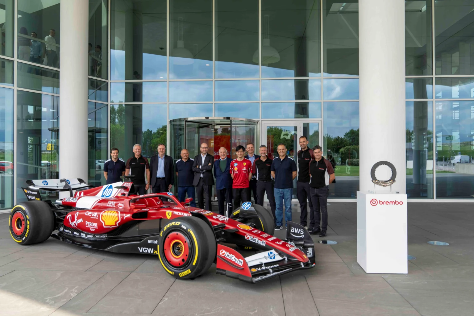 ferrari brembo visita 