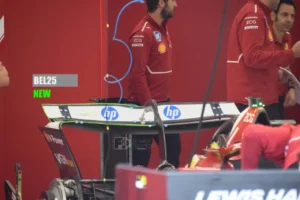 nuova ala posteriore ferrari belgio