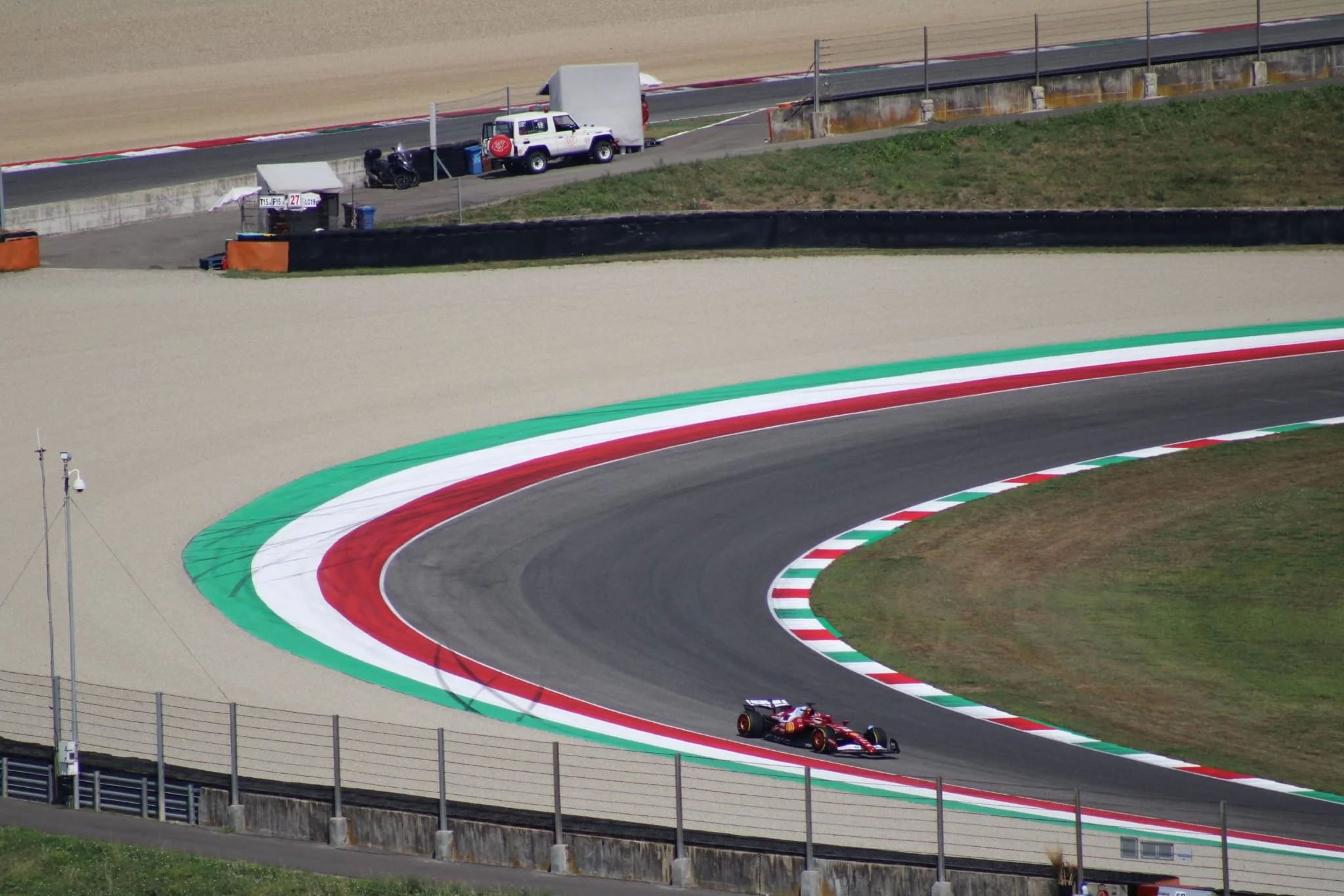 piani test ferrari sospensione