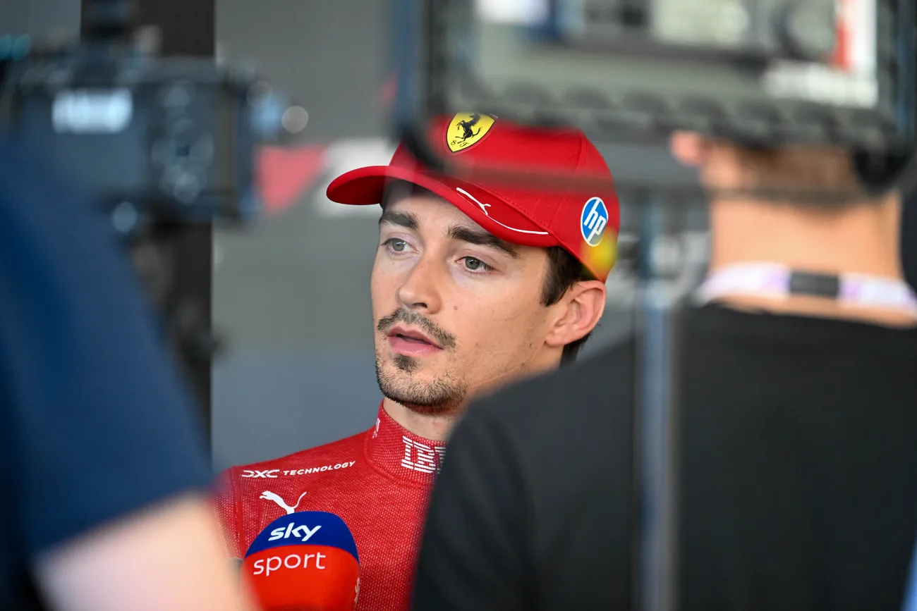 leclerc team radio silverstone