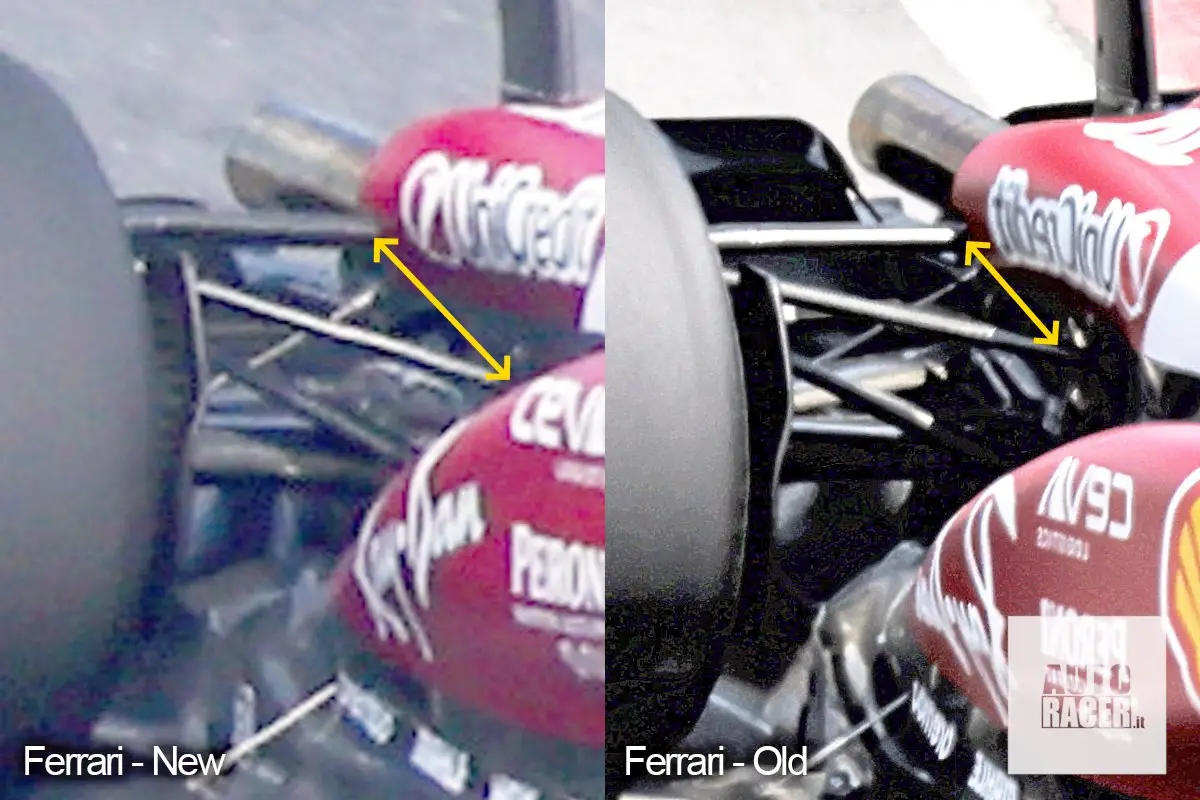 modifiche ferrari sospensione posteriore