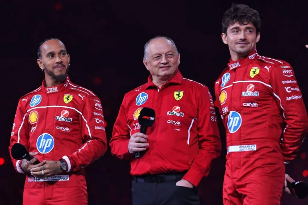 Vasseur Leclerc Hamilton, Terruzzi errore Silverstone