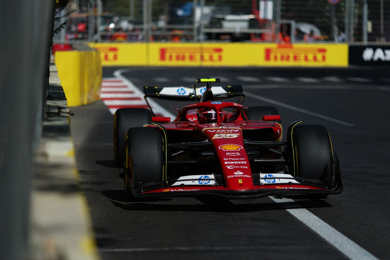 configurazione ferrari gp azerbaijan