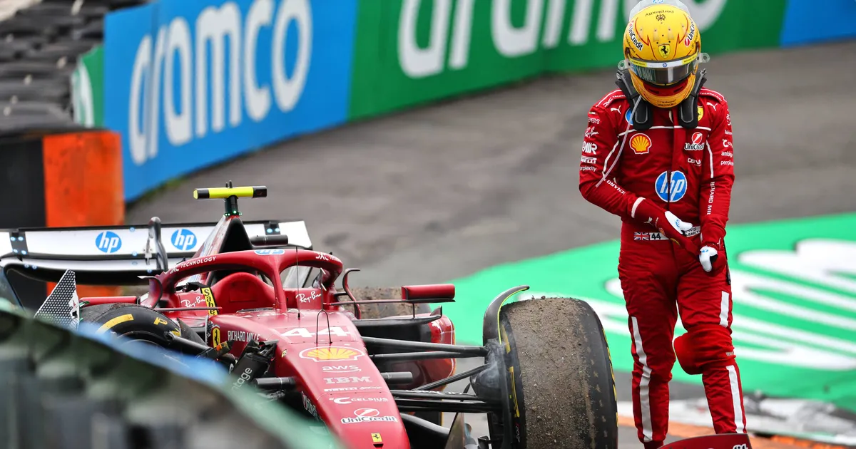 hamilton record negativo ferrari