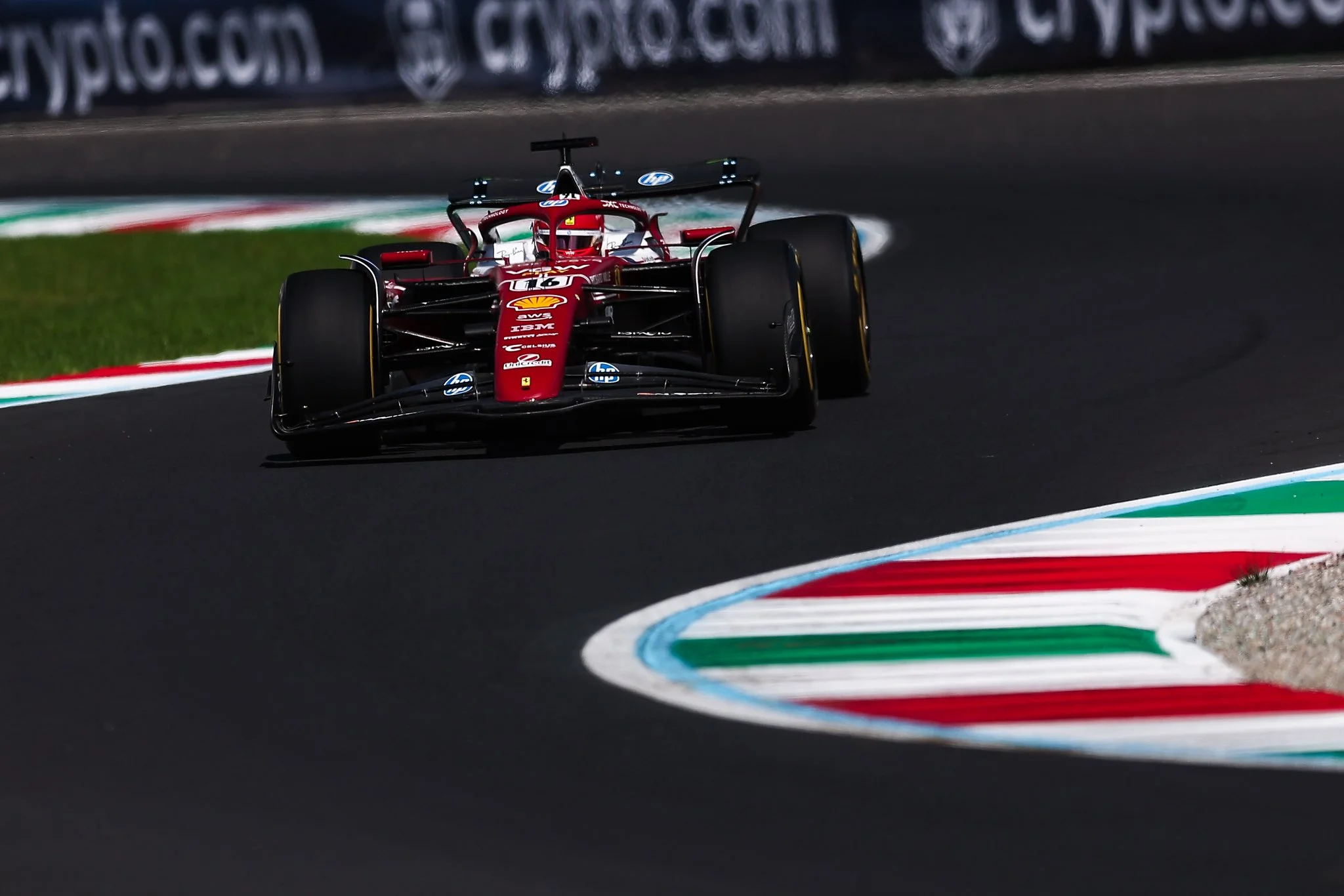 leclerc monza pole position