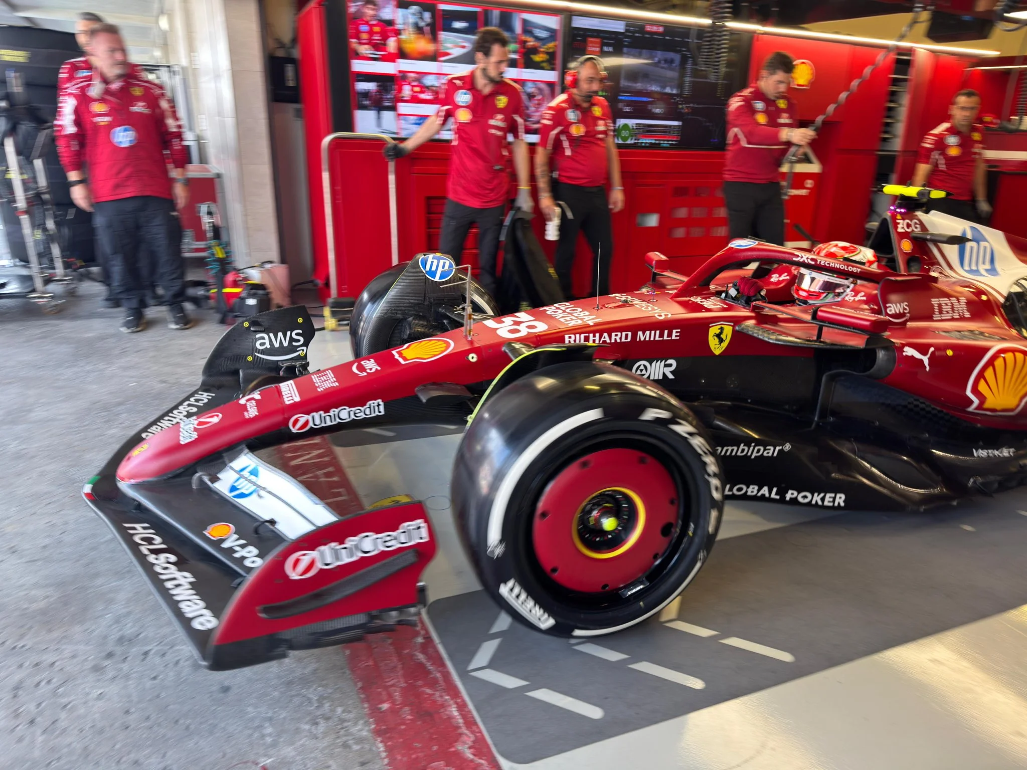 fp1 gp messico ferrari