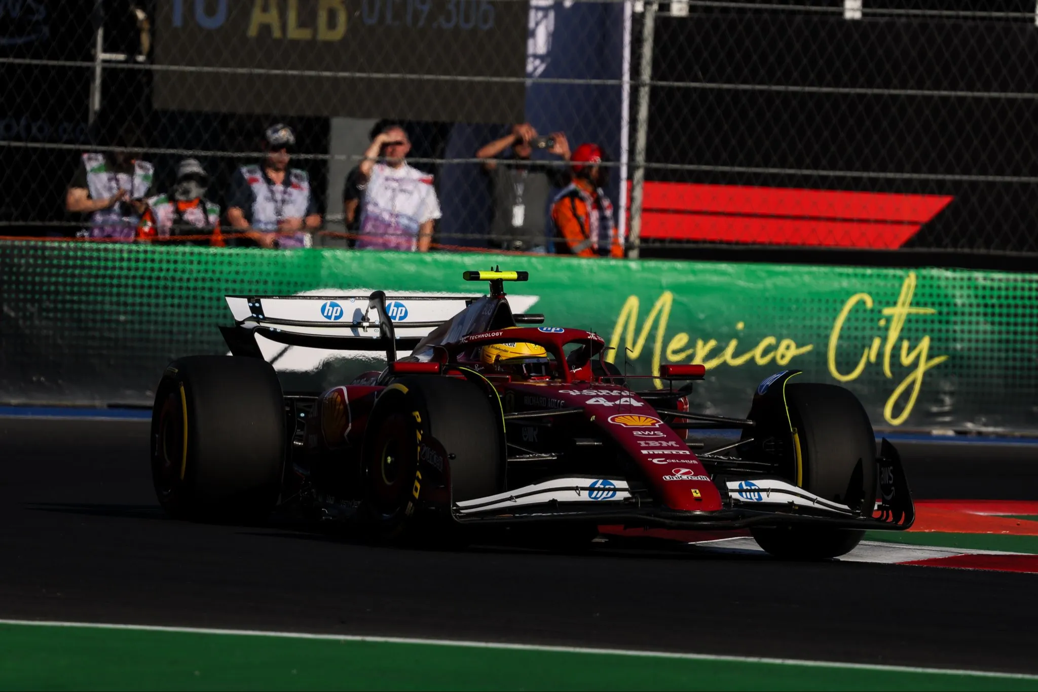 hamilton giudizio ferrari messico