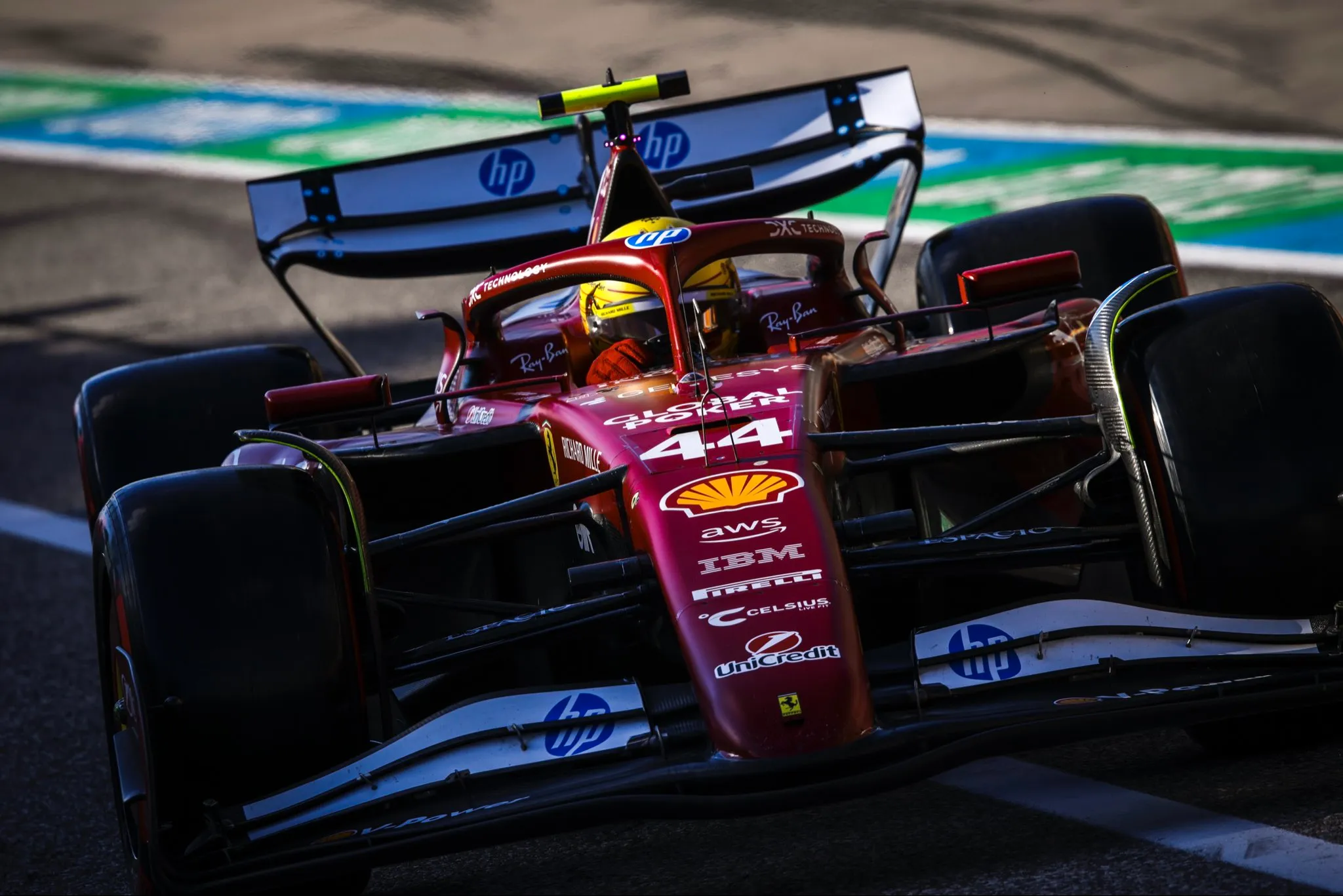 hamilton gp usa qualifiche assetto