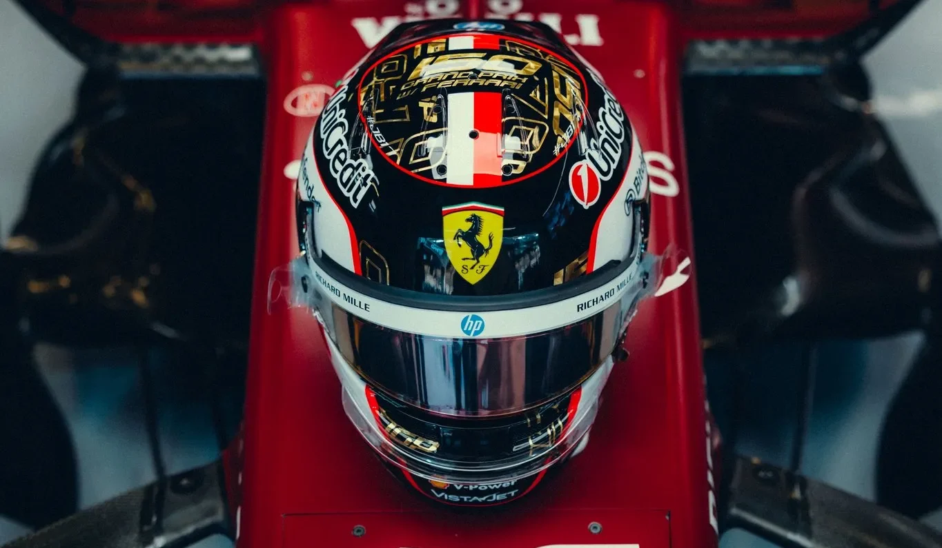 leclerc abu dhabi ferrari