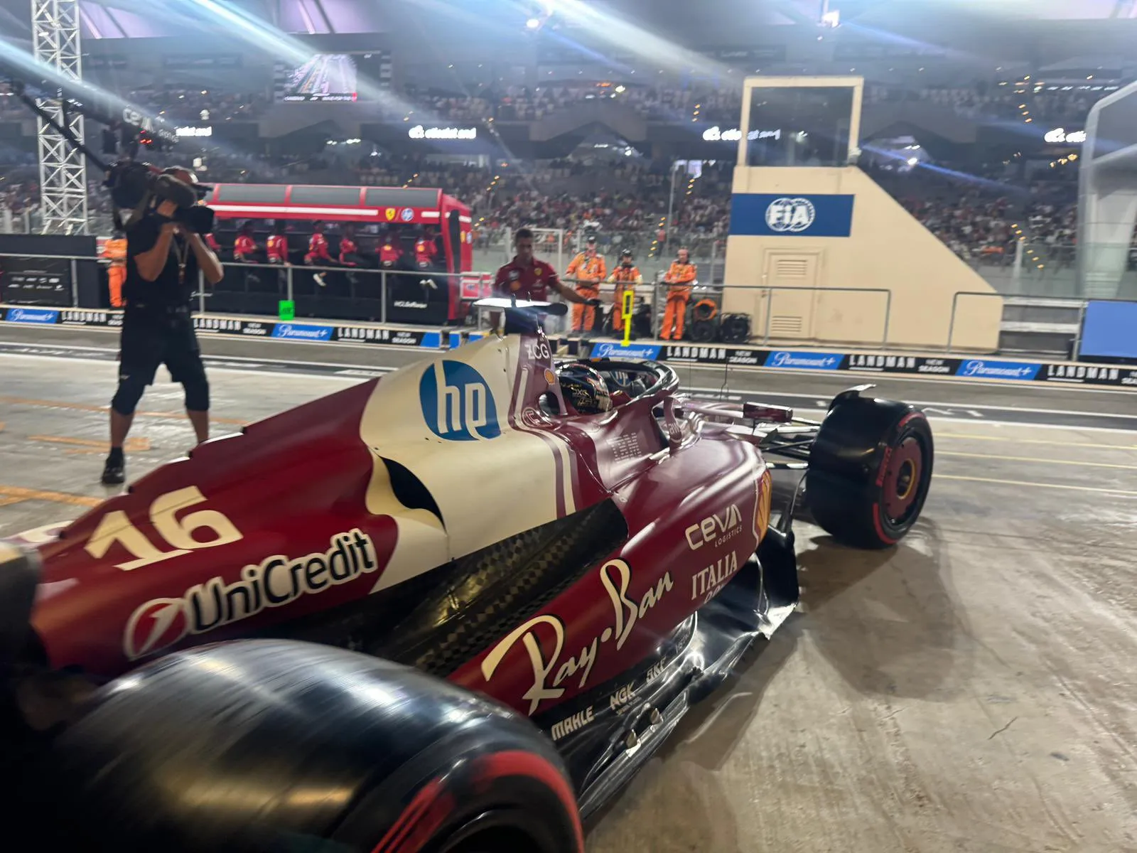 leclerc abu dhabi qualifiche