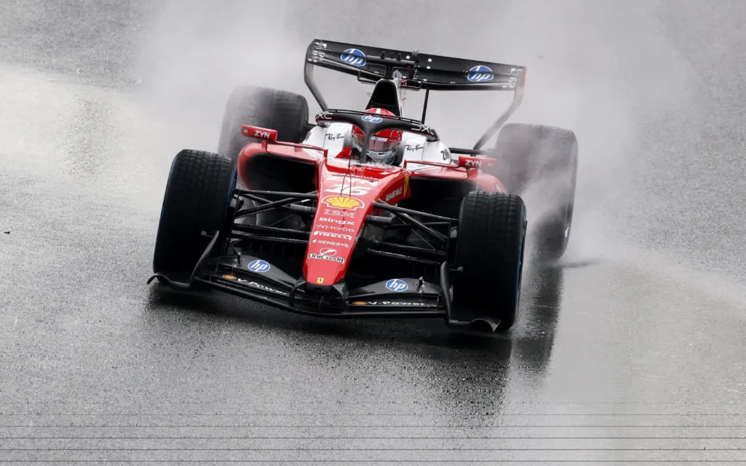 Ferrari e gli esperimenti con l’aerodinamica attiva nei test: ecco la nuova modalità provata da Leclerc – VIDEO