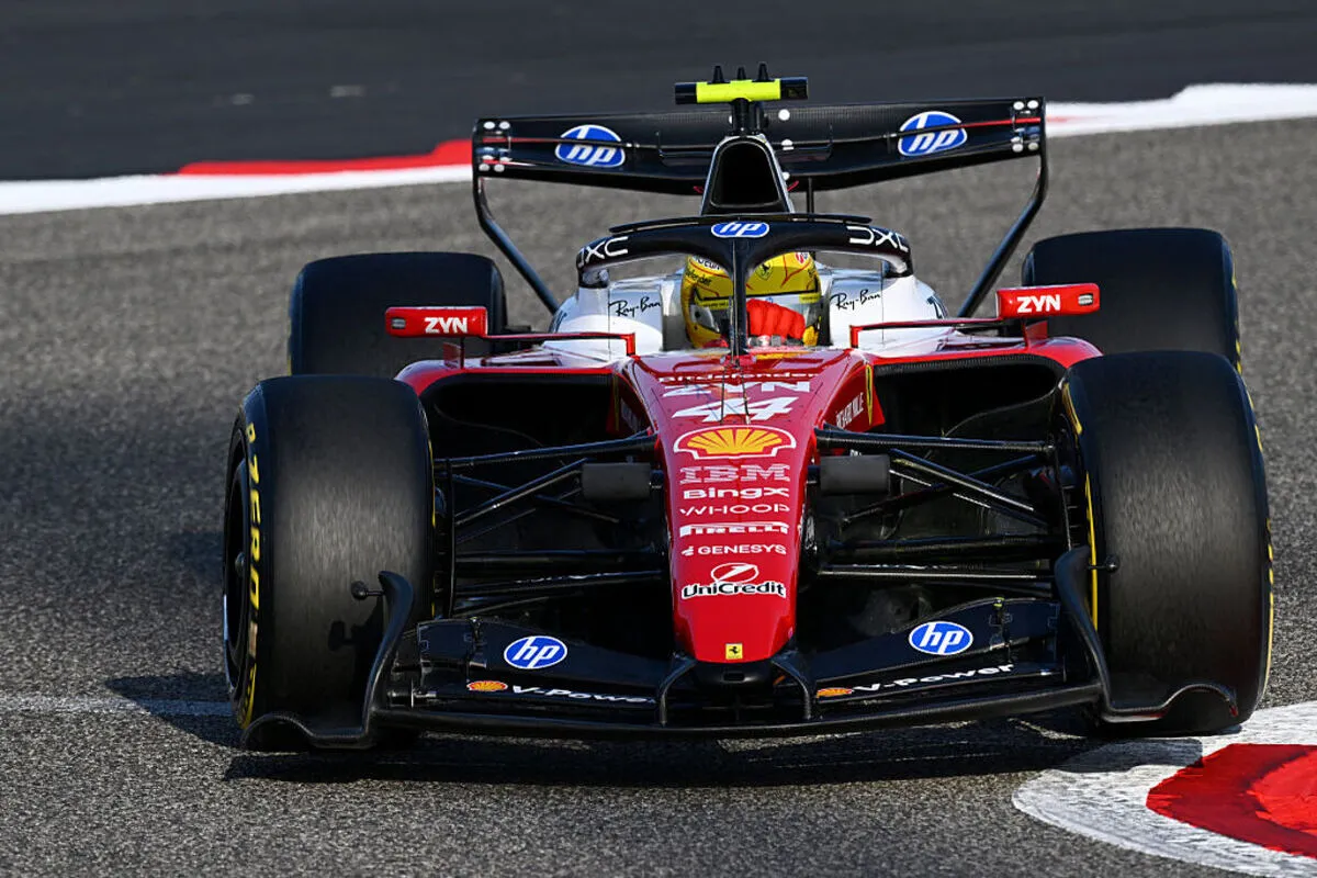 ferrari segreto ala anteriore