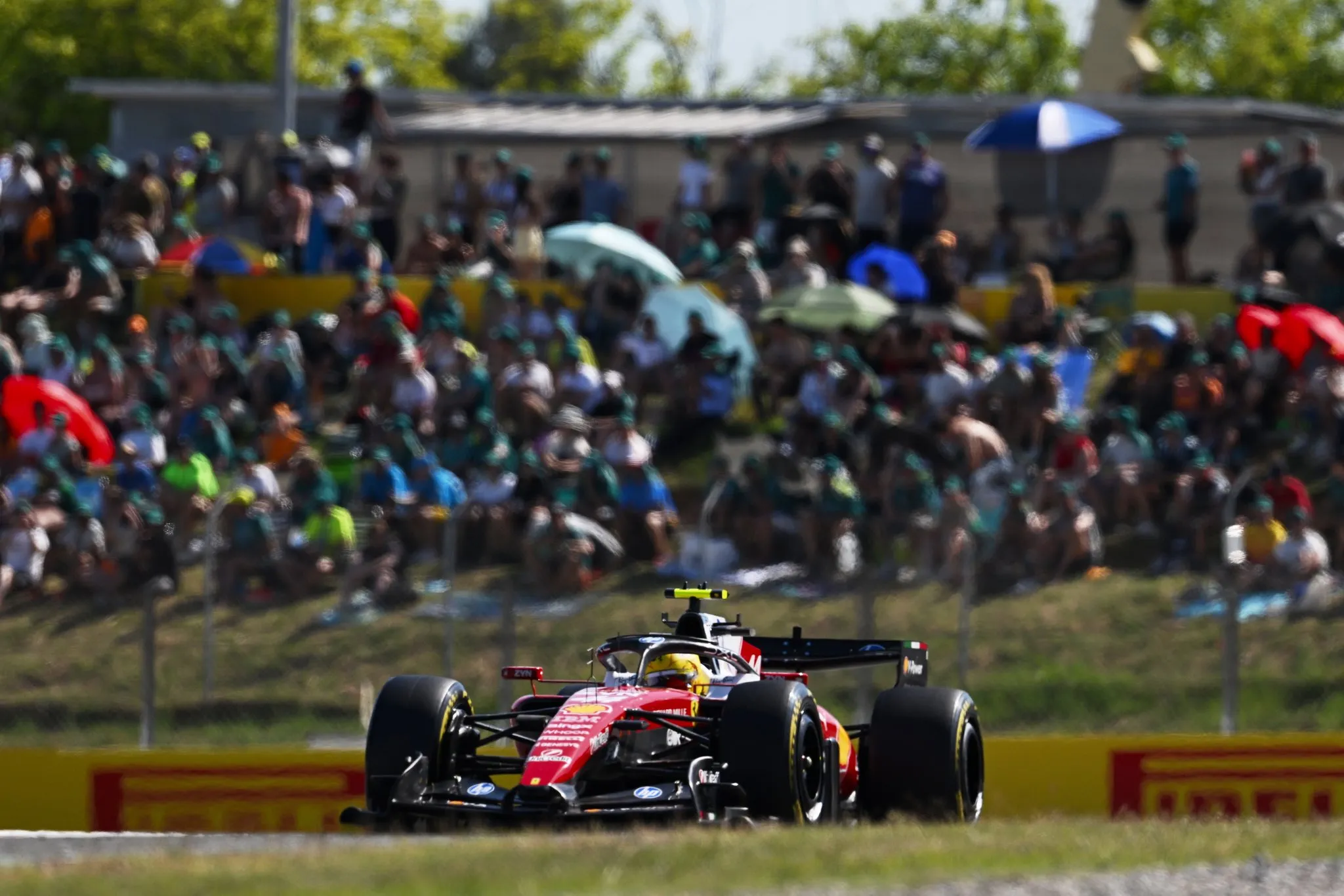 fp2 gp catalogna ferrari