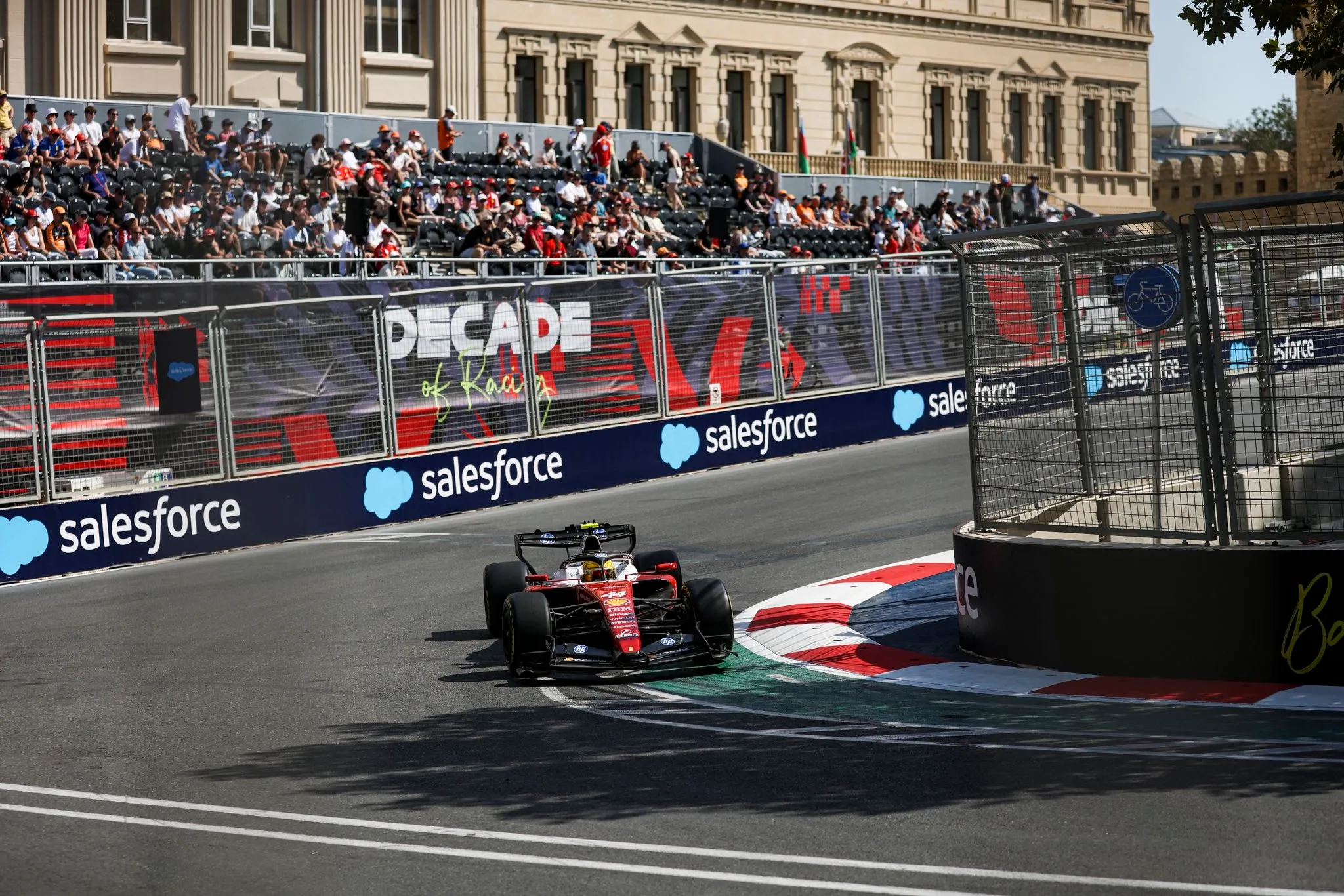 fp2 gp azerbaijan ferrari