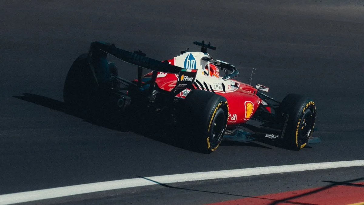 leclerc penalità baku ferrari