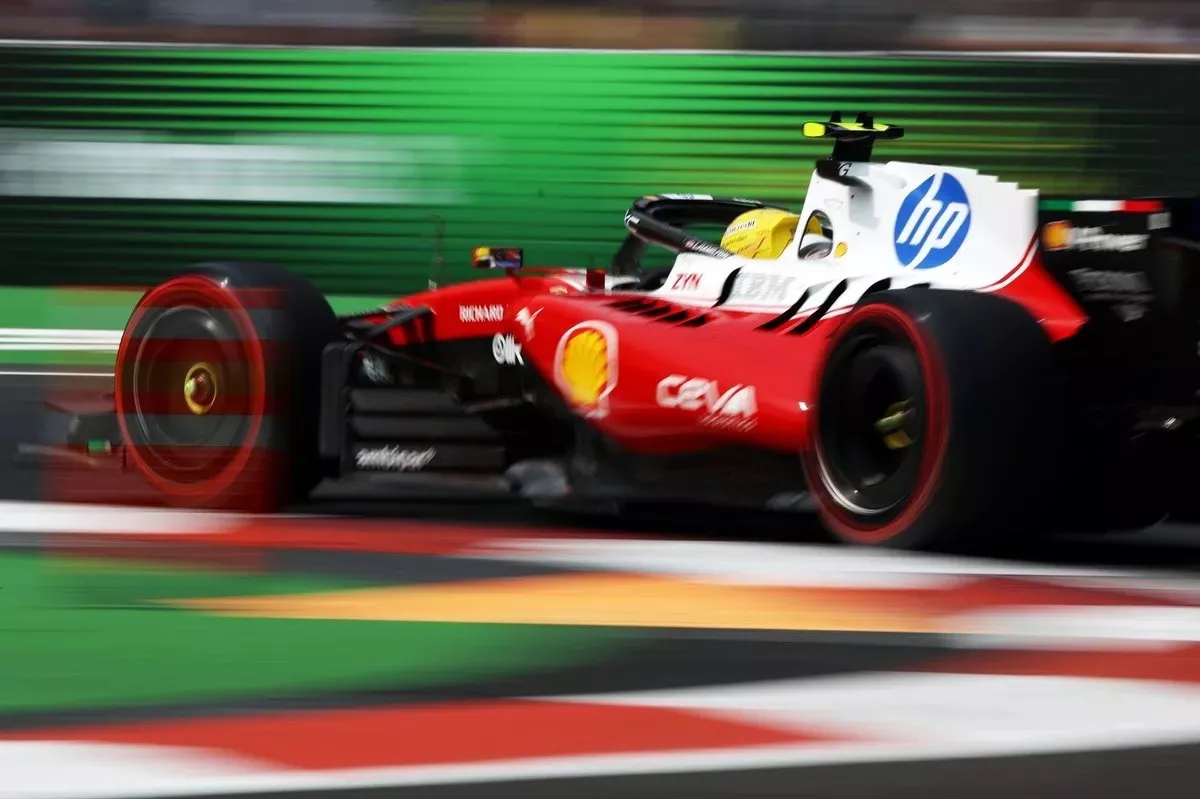 hamilton messico problema ferrari