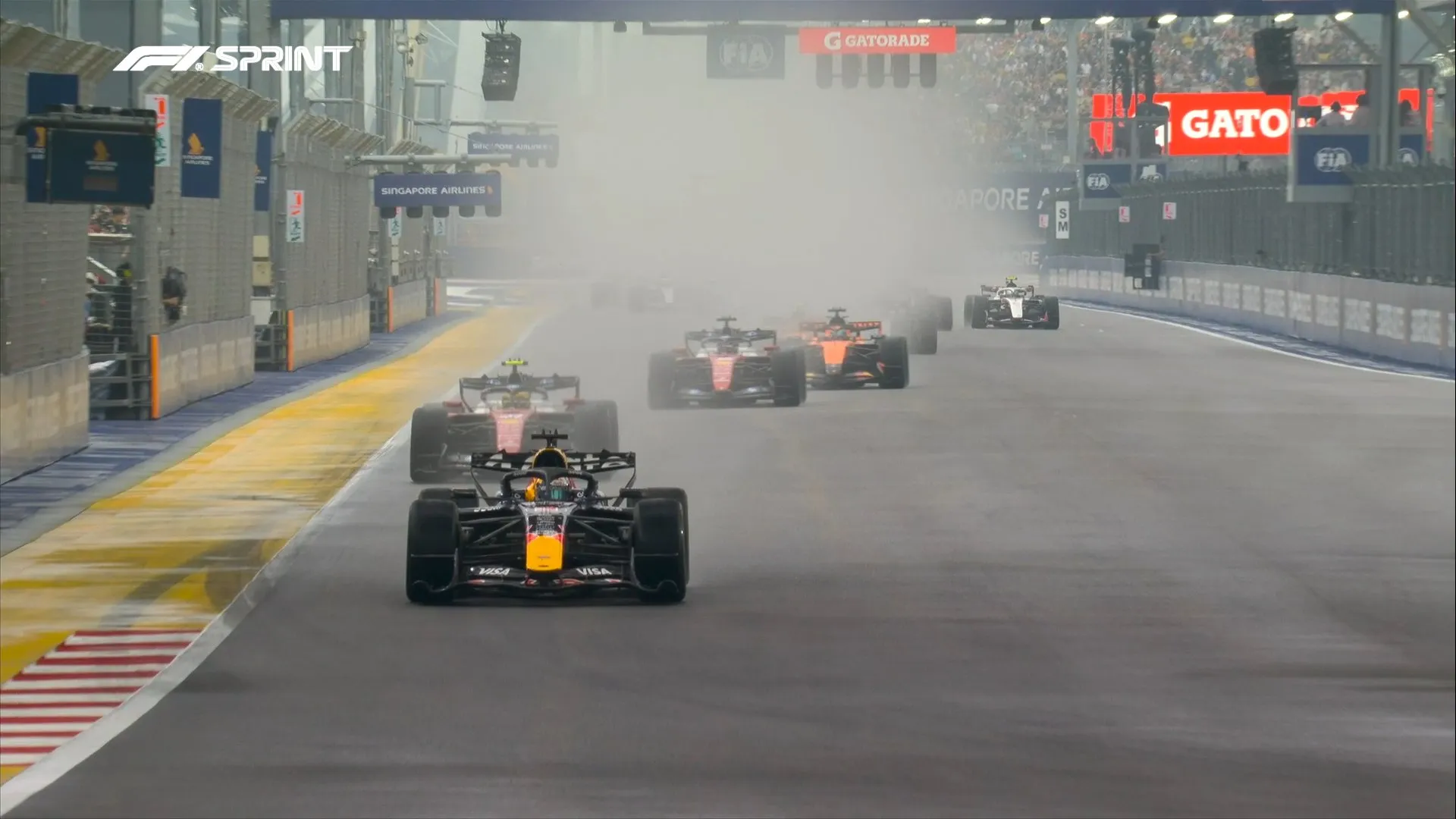 leclerc hamilton sprint singapore